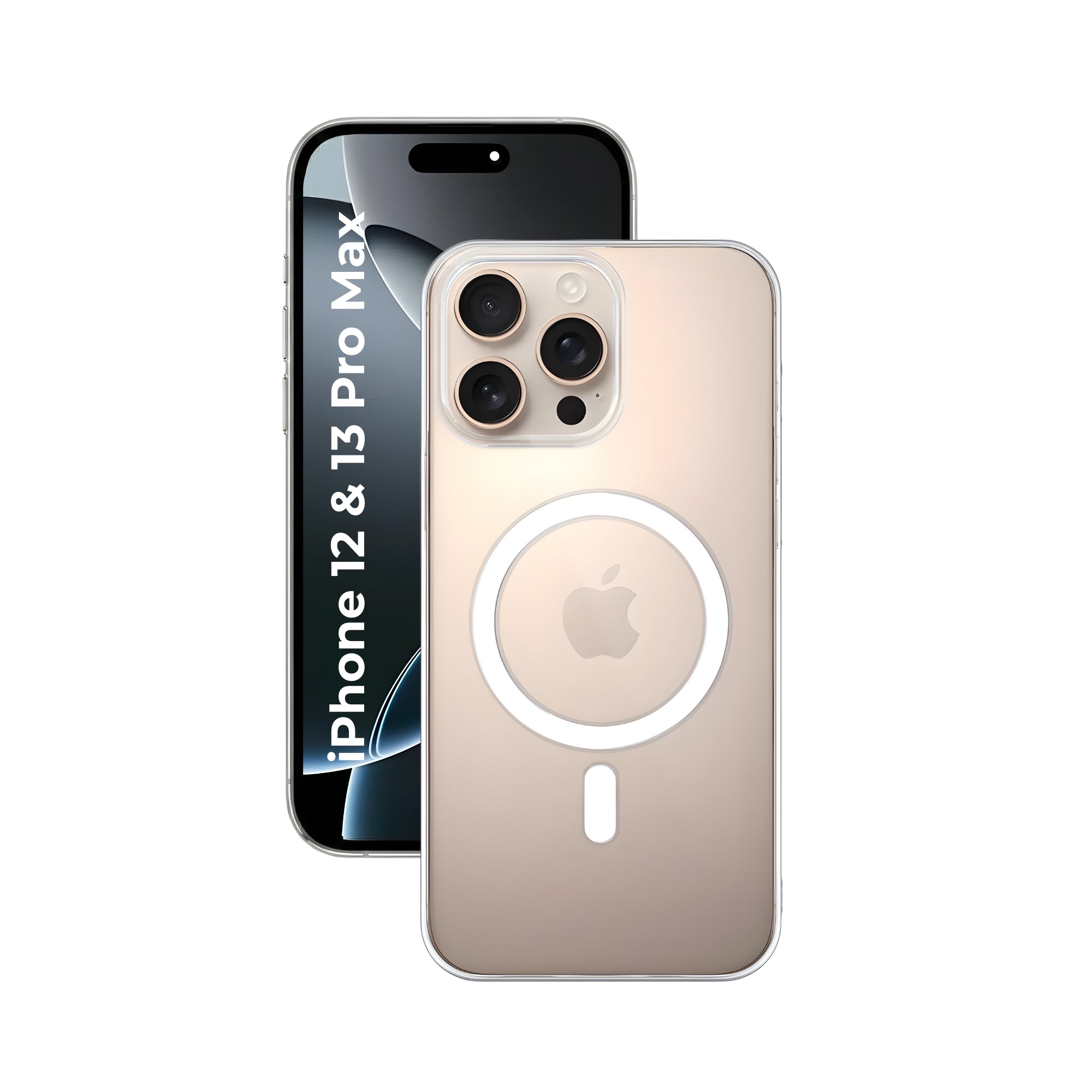 Anti Yellow Clear Phone Case for iPhone 12 & 13 Pro Max