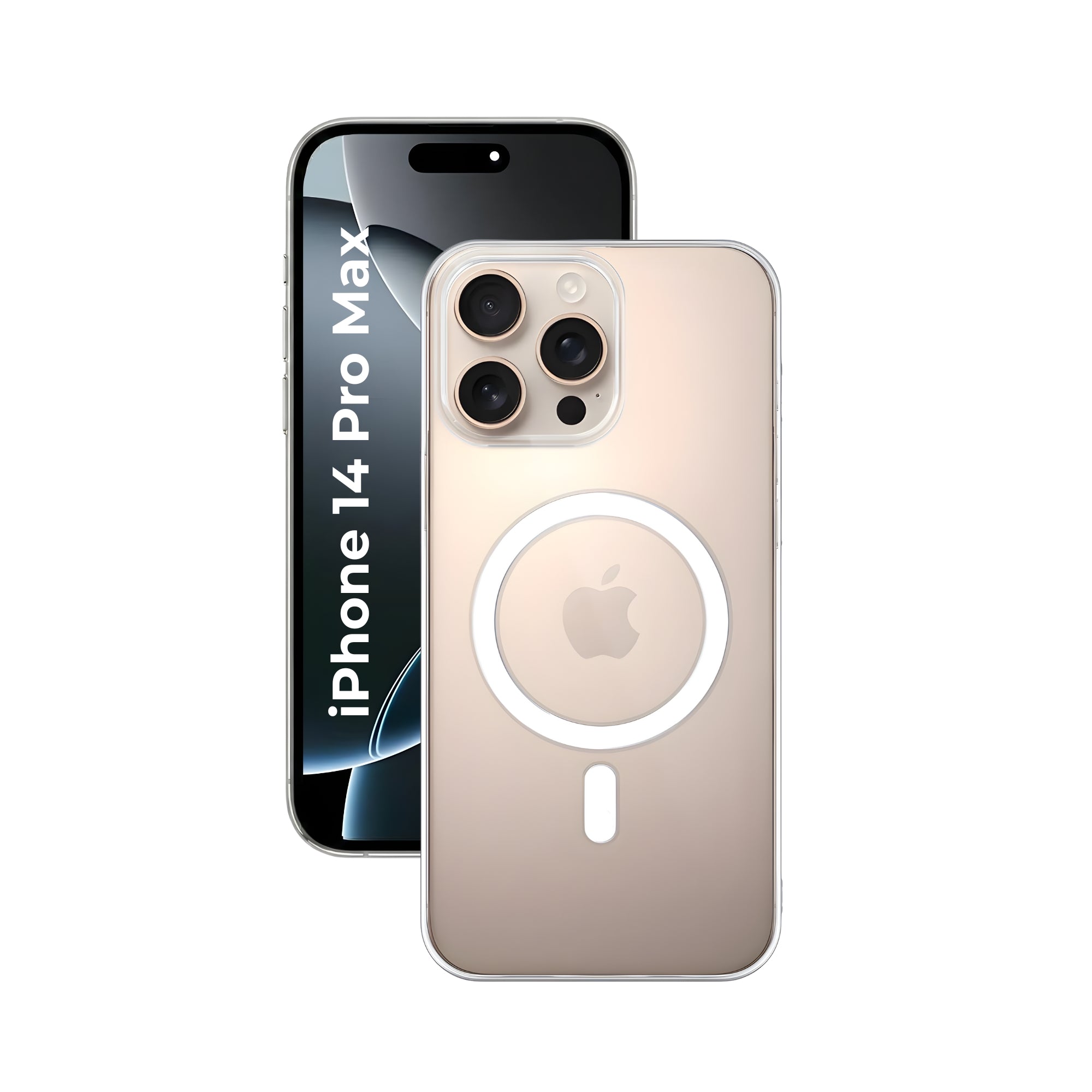 Anti Yellow Clear Phone Case for iPhone 14 Pro Max