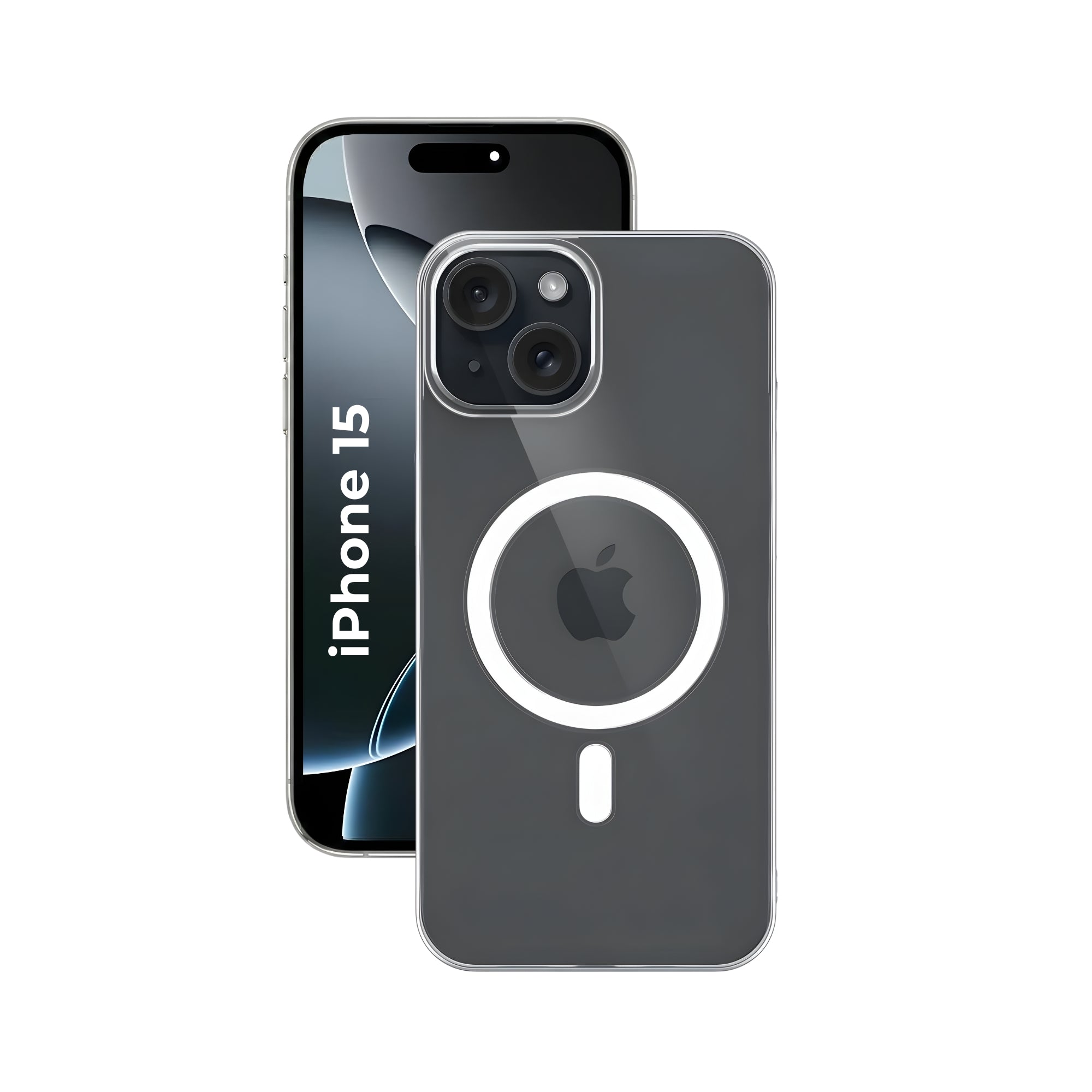 Anti Yellow Clear Phone Case for iPhone 15