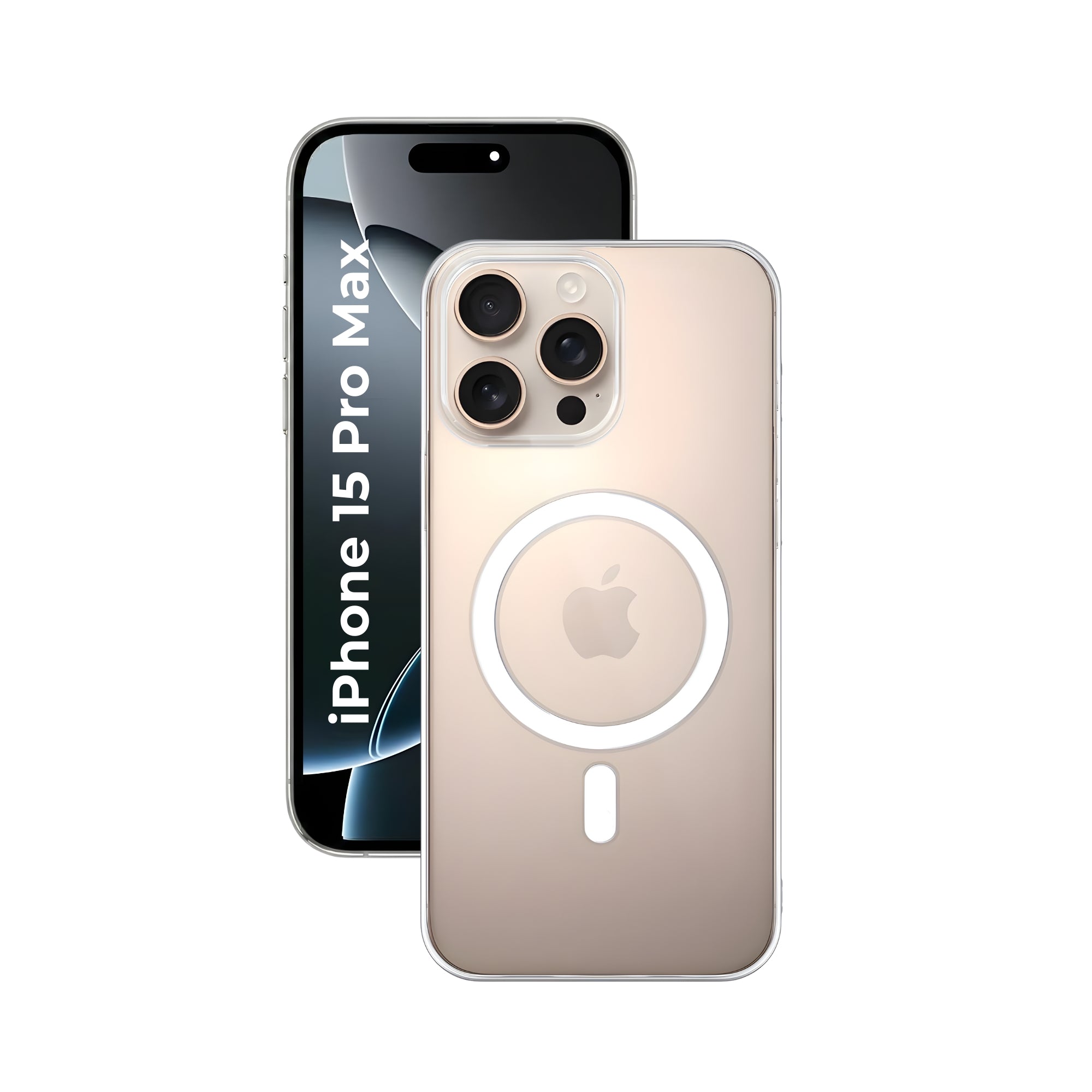 Anti Yellow Clear Phone Case for iPhone 15 Pro Max