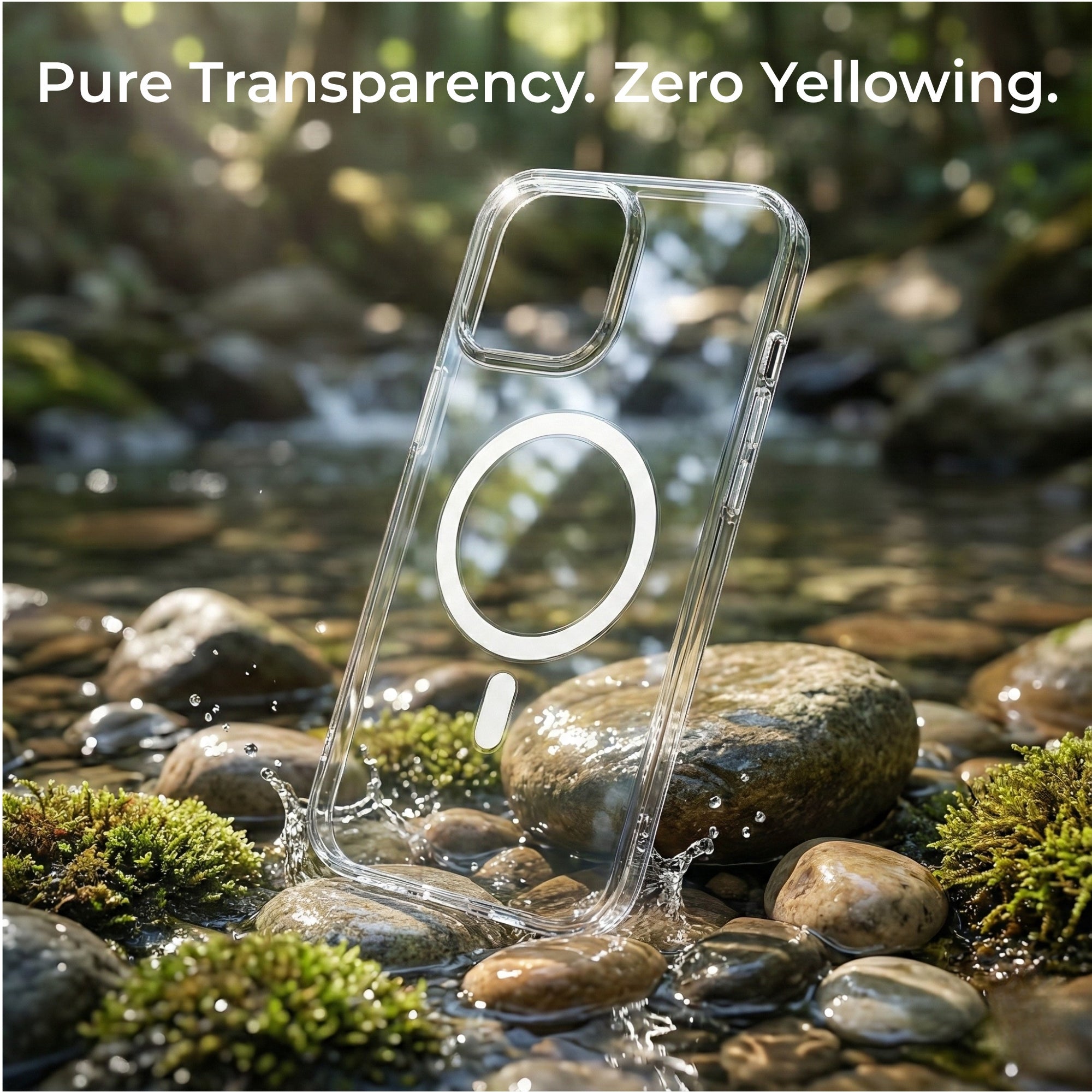 Anti Yellow Clear Phone Case for iPhone 13 & 14