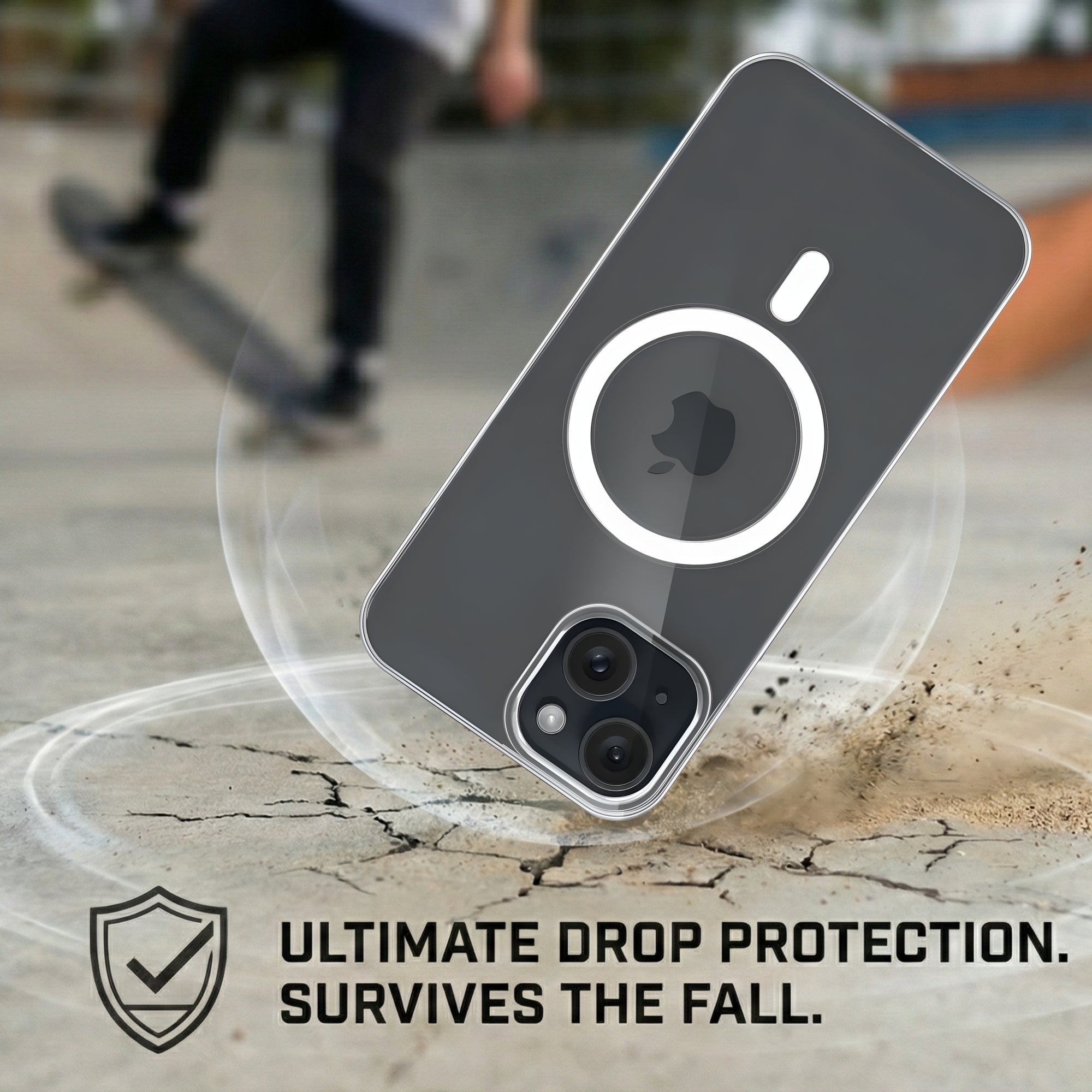 Anti Yellow Clear Phone Case for iPhone 13 & 14