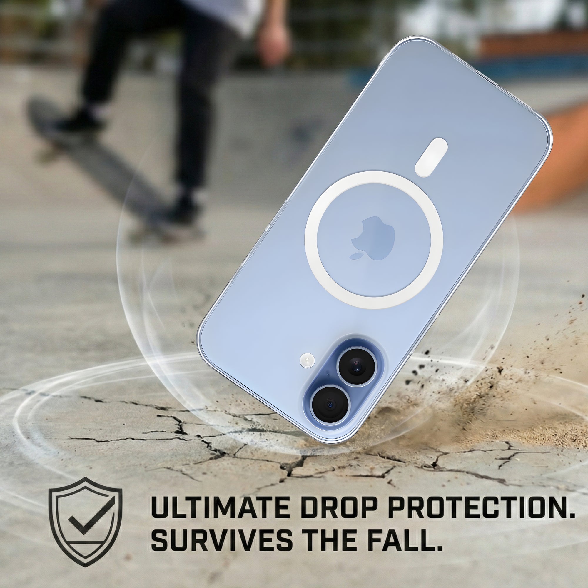 Anti Yellow Clear Phone Case for iPhone 16