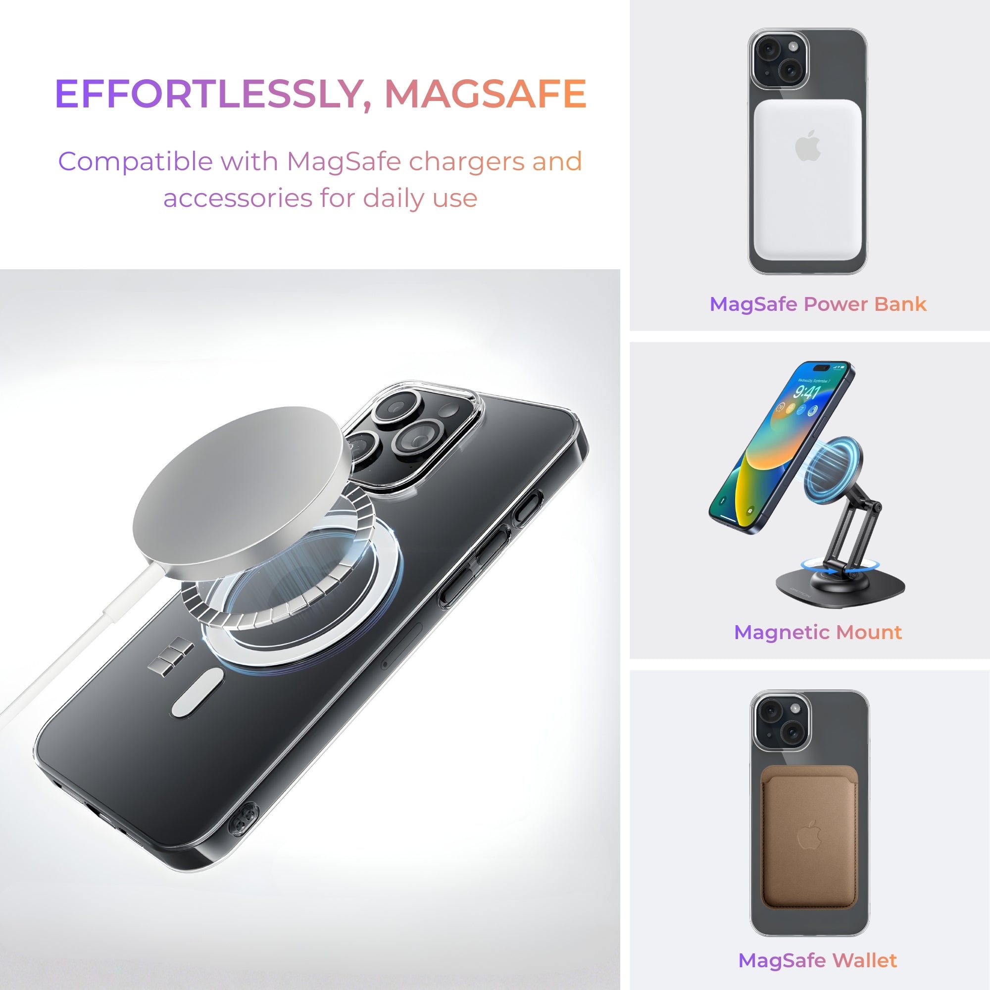 Anti Yellow Clear Phone Case for iPhone 13 & 14