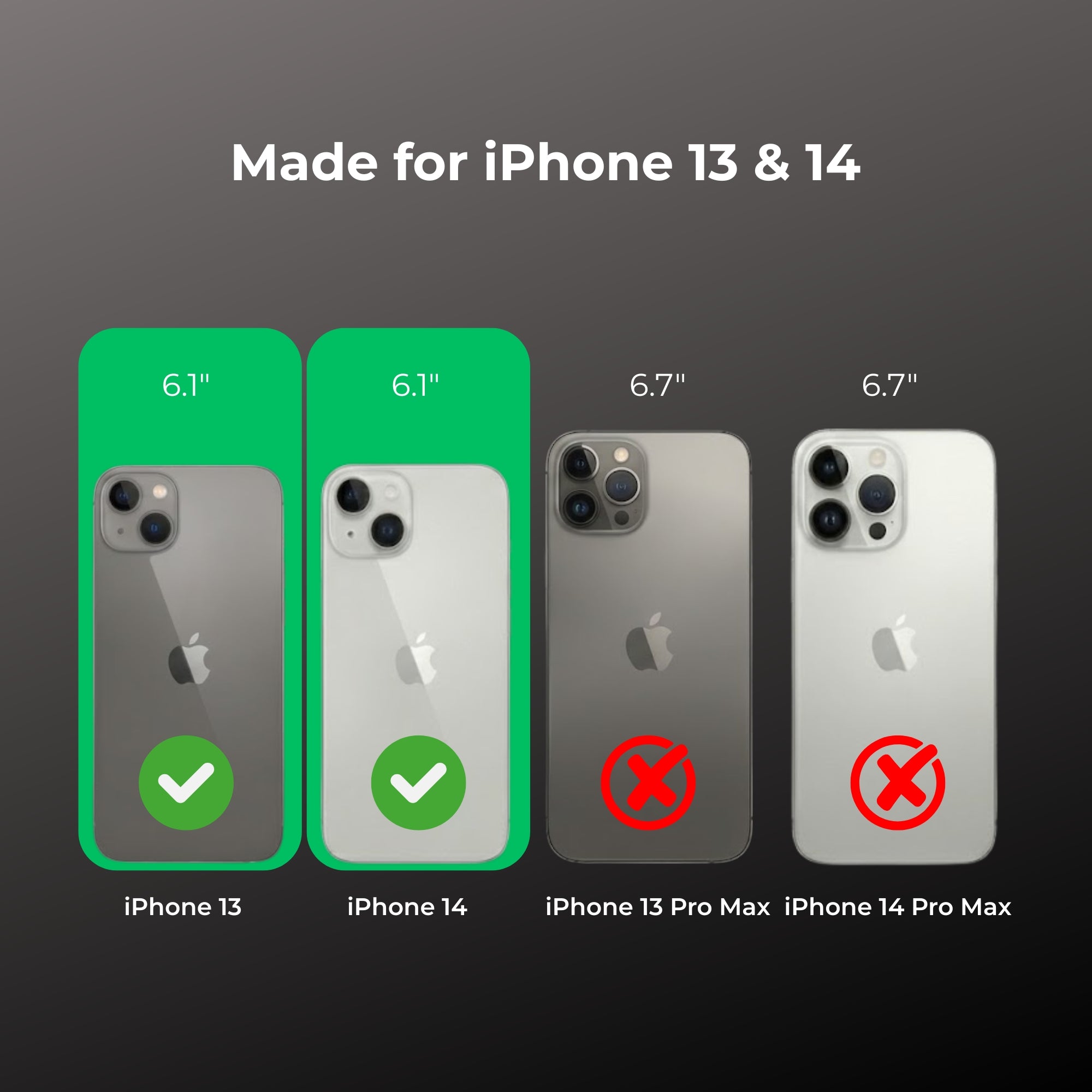 Anti Yellow Clear Phone Case for iPhone 13 & 14